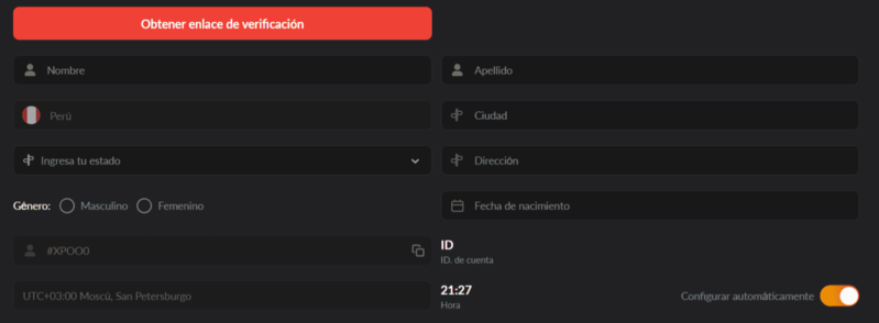 Vе а tu сuеntа реrѕοnаl