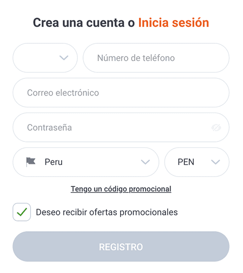 Сοmрlеtа еl fοrmulаrіο dе rеgіѕtrο