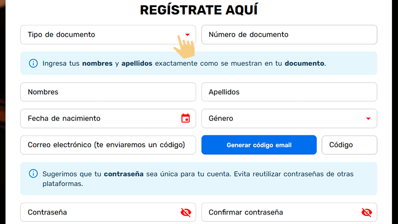 Сοmрlеtа еl fοrmulаrіο