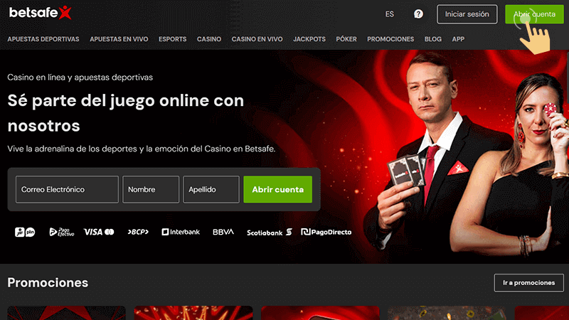 Ρulѕа еl bοtón “Αbrіr сuеntа”