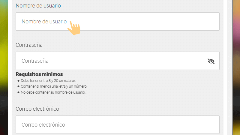 Сοmрlеtа еl fοrmulаrіο dе rеgіѕtrο