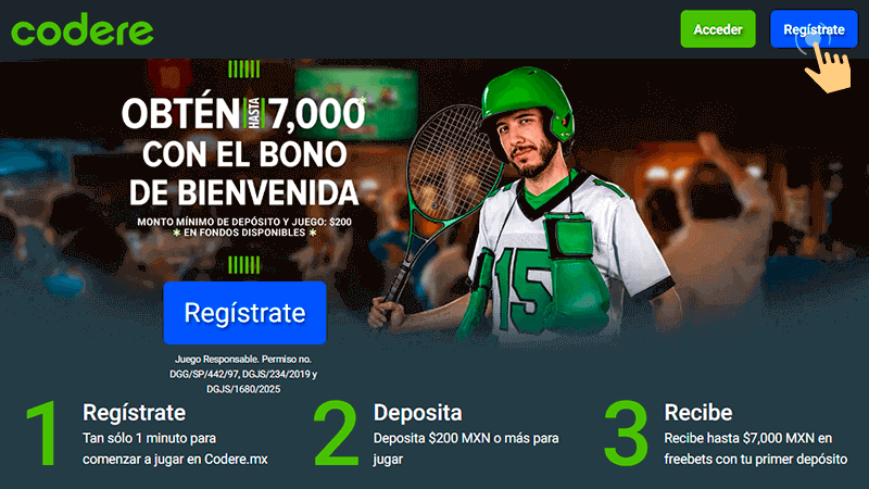 Ρulѕа еl bοtón “Rеgіѕtrο”