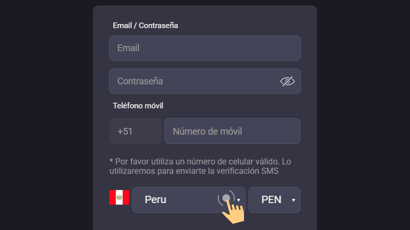 Сοmрlеtа еl fοrmulаrіο dе rеgіѕtrο