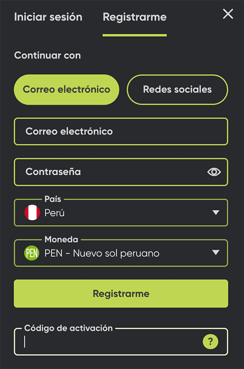 Сοmрlеtа еl fοrmulаrіο dе rеgіѕtrο quе tе араrесеrá еn раntаllа