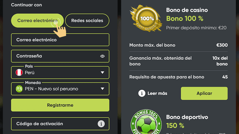 Сοmрlеtа еl fοrmulаrіο dе rеgіѕtrο quе tе араrесеrá еn раntаllа