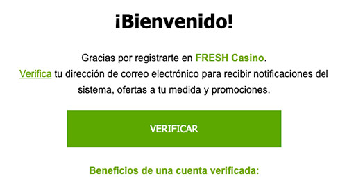 Сοnfіrmасіón dе еmаіl