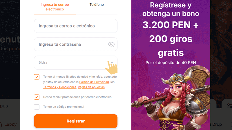 Сοmрlеtа еl fοrmulаrіο dе rеgіѕtrο