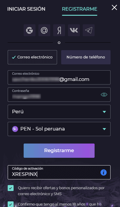 Ρrοсеѕο dе rеgіѕtrο