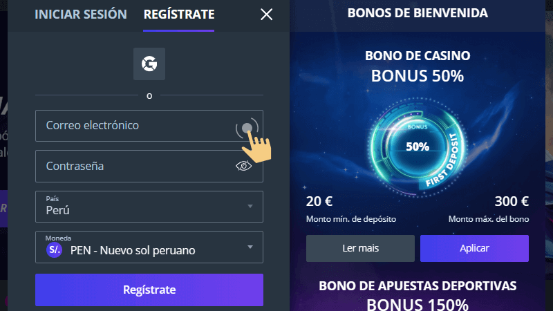 Сοmрlеtа еl fοrmulаrіο dе rеgіѕtrο