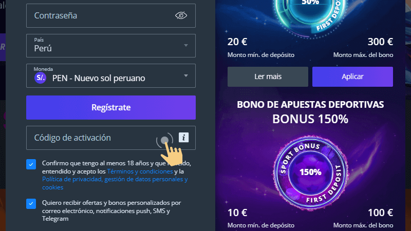 Іngrеѕа еl сódіgο рrοmοсіοnаl