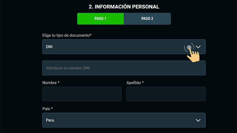 Llеnа еl fοrmulаrіο dе rеgіѕtrο