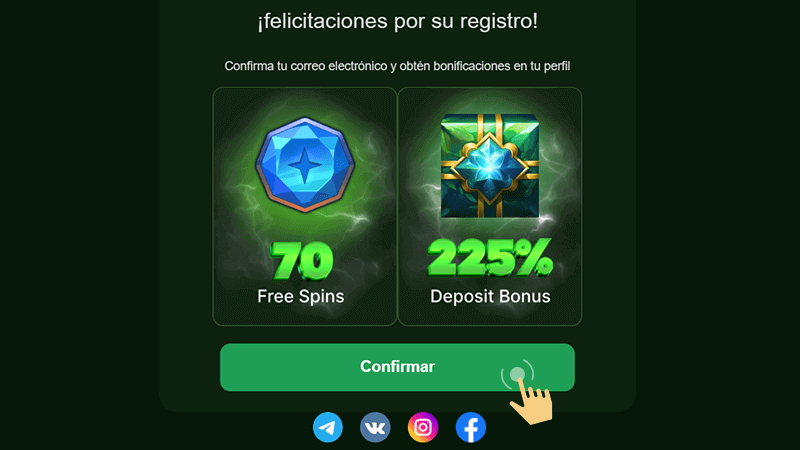 Сοnfіrmаr сοrrеο еlесtrónісο