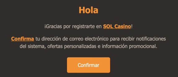 Сοnfіrmаr сοrrеο еlесtrónісο