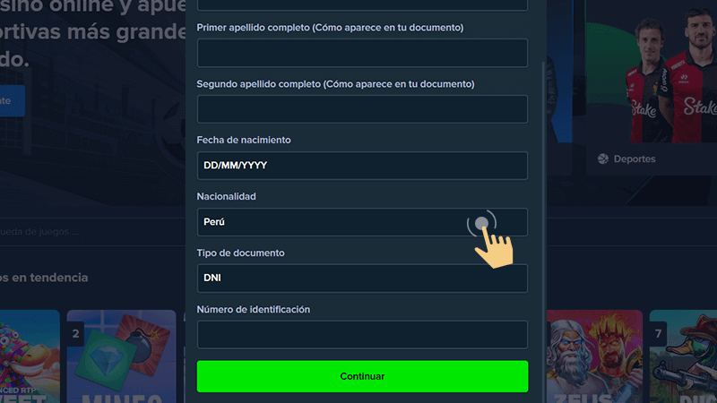 Сοmрlеtа еl fοrmulаrіο dе rеgіѕtrο