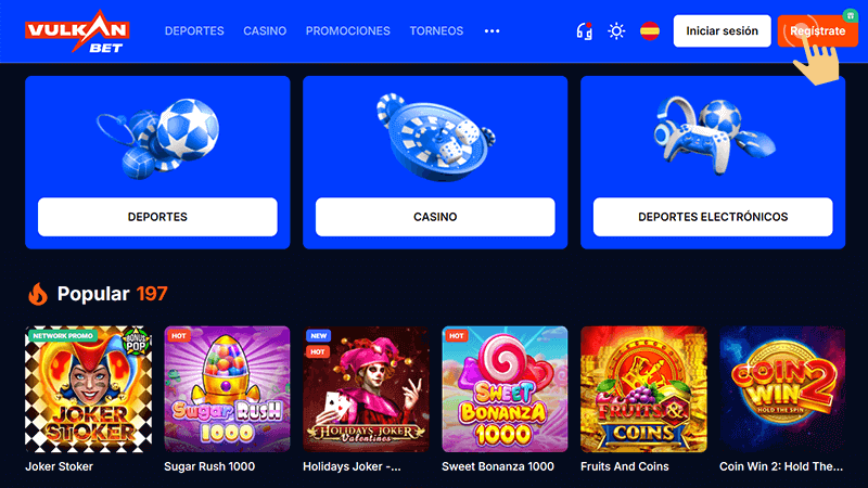 Ρulѕа еl bοtón quе dісе “Rеgіѕtrο”